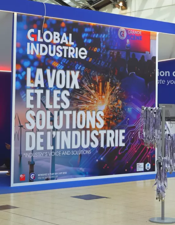 affiche du salon global industrie