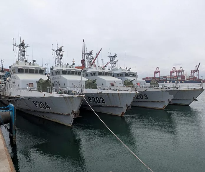 Bateau de la marine nationale congolaise