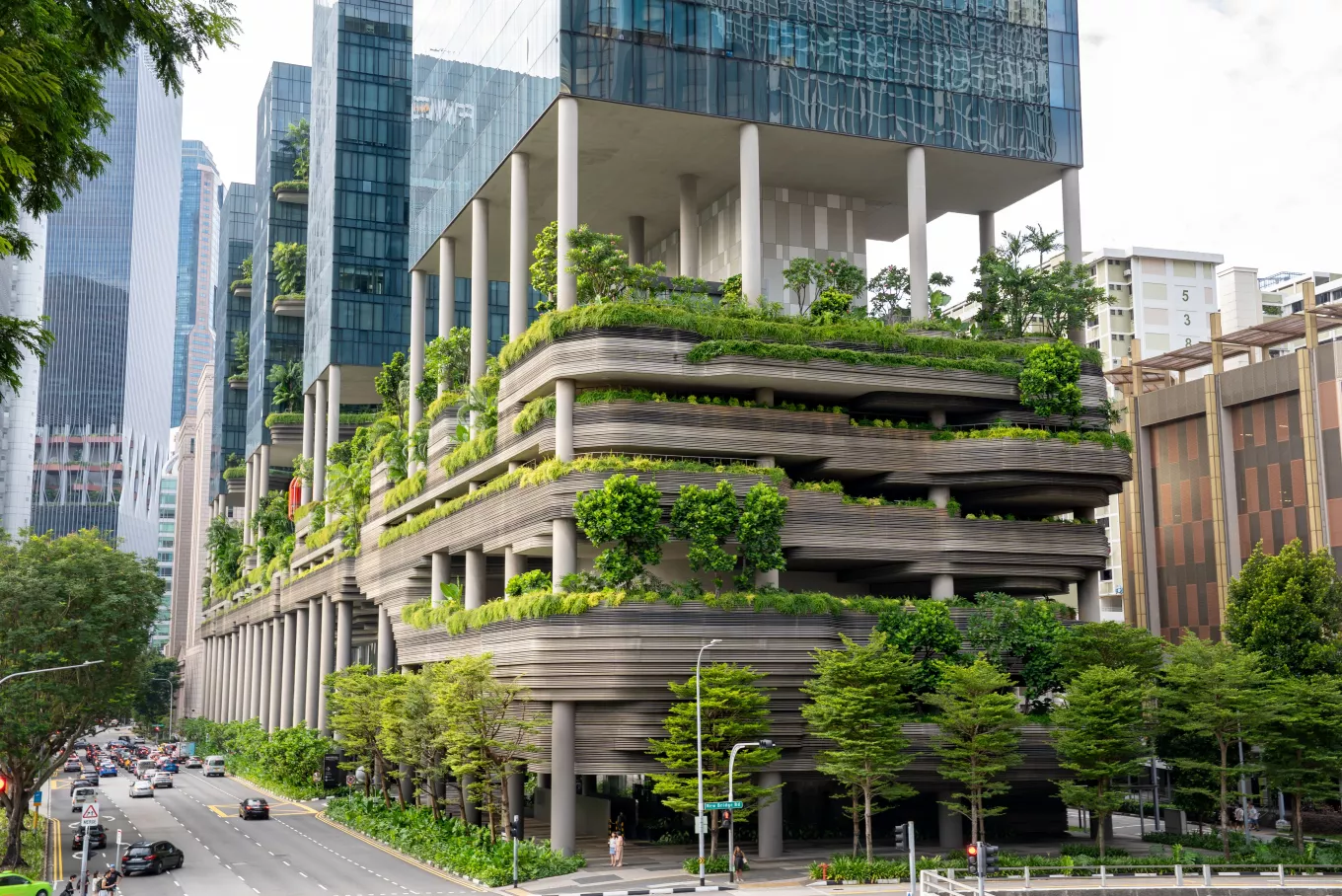 bâtiment vert