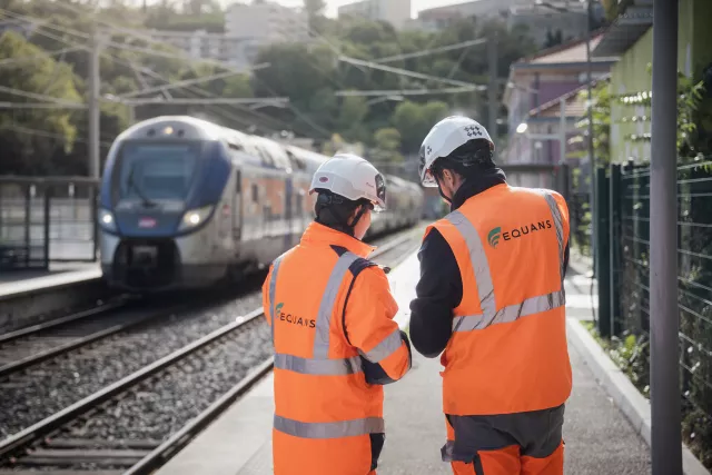 Equans SNCF ferroviaire gare Grasse