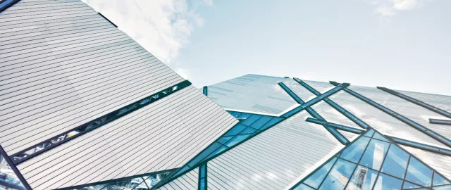 bâtiments en verre