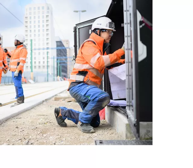 collaborateur en intervention