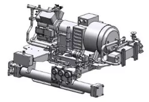 Batterie eau glacee